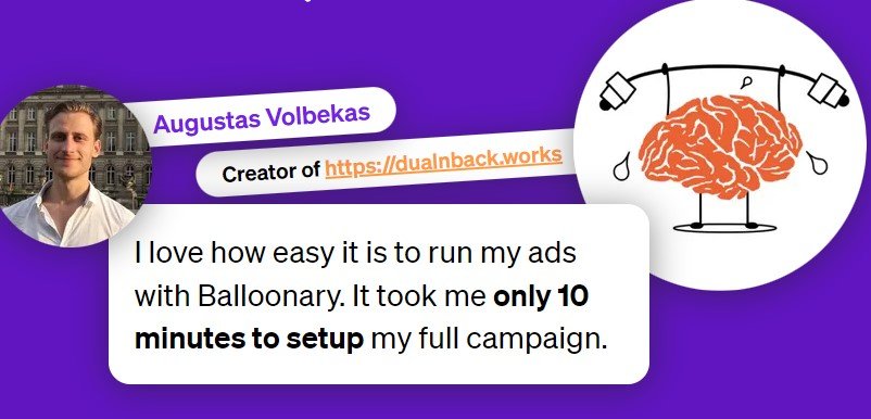 Get Oodles of Traffic to Your Websites - Try AI Powered Social Media Advertising Today 1 Balloonary