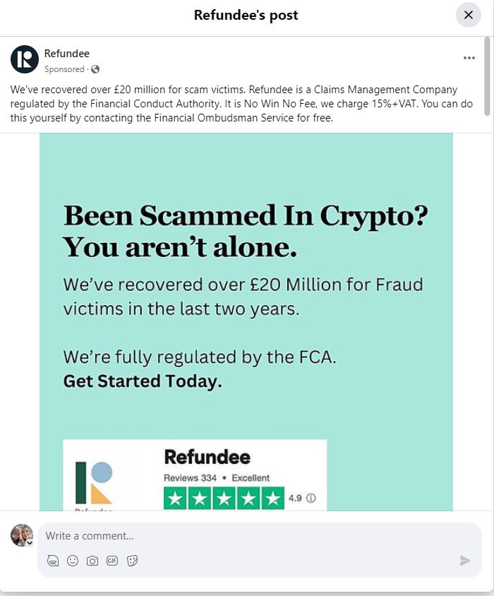 You've Been Scammed...and You Can Get it Back 2 Refundee