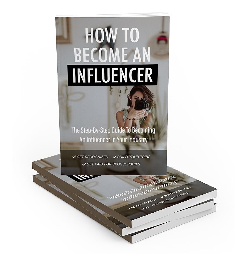 How to Become an Influencer eBook (and special report) 1 influencer