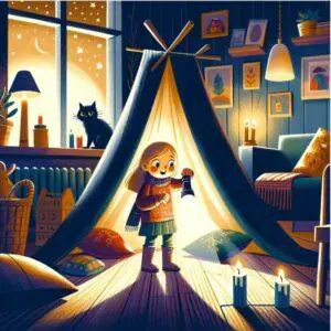 Brave Bella and the Shadow in the Night