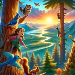 Ella's Ascent to the Sky Tree