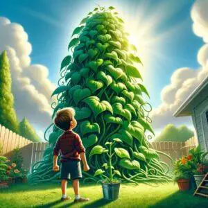 Max and the Magic Beanstalk