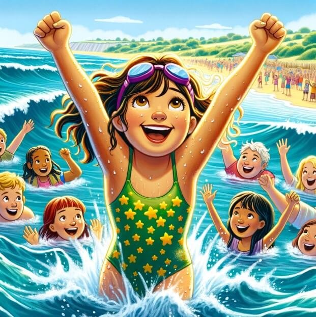 Mia's Brave Splas 1 Mia's Brave Splash