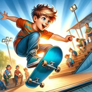 Oliver's Ollie A Skateboarding Journey