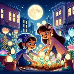 Sara and the Moonlight Garden