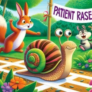 Speedy the Snail's Patient Race