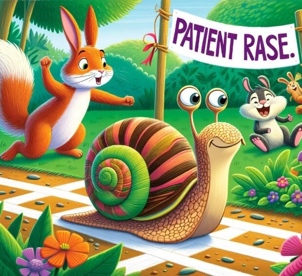 Speedy the Snail's Patient Race 1 Speedy the Snail's Patient Race