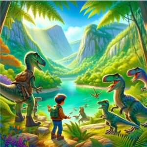 The Dino Family's Adventure