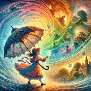 The Enchanted Umbrella of Tilly Twirl
