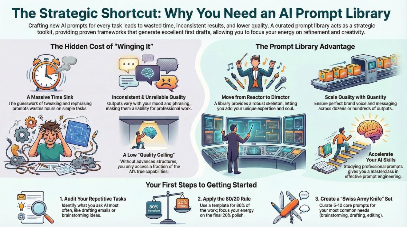 curated prompt library